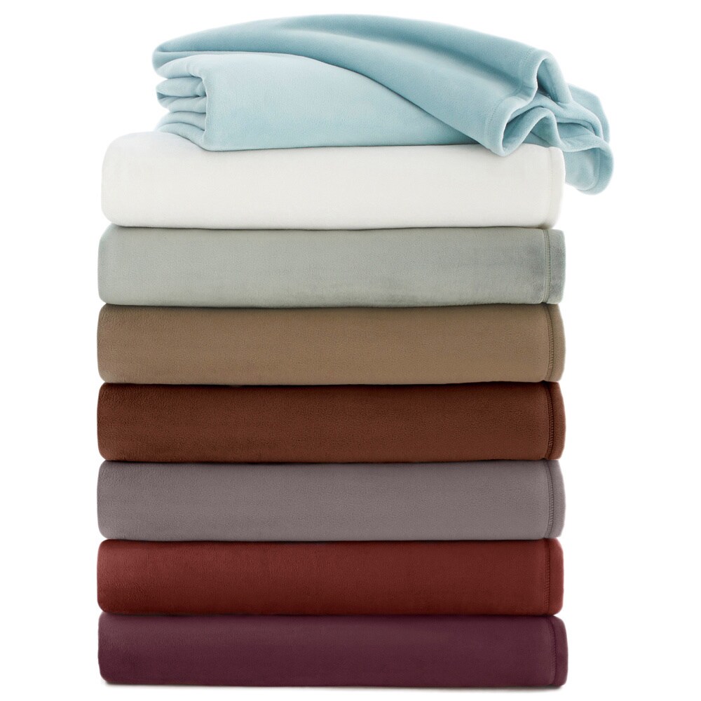 Vellux Plush Blanket Overstock Shopping Top Rated Blankets