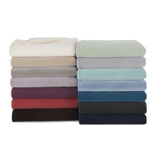 Vellux Original Solid Colored Microplush Blanket