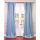 EFF Fret Sky Blue/ Teal Blackout Curtain Panel