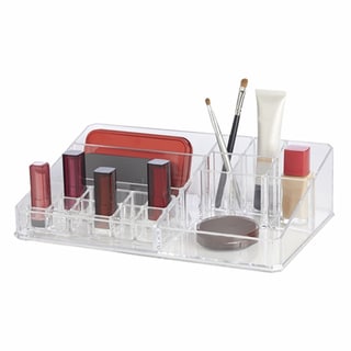 Richards Homewares Clear Acrylic 21-Compartment Personal Organizer-Image