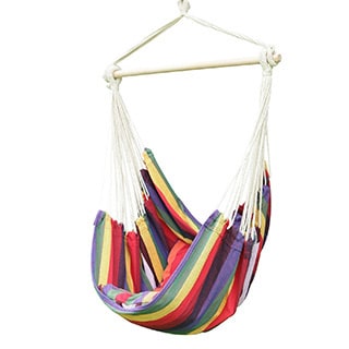 Adeco Hammock Chair with Pillows