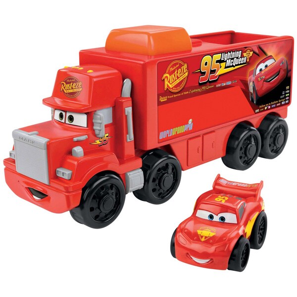 Little People Wheelies Disney Pixar Mack Hauler Lightning