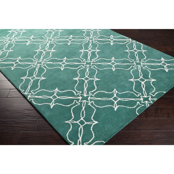 Hand-tufted Ardle New Zealand Wool Rug (9' x 13')