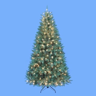Compare Price Kurt Adler 7-foot Pre-lit Point Pine Tree