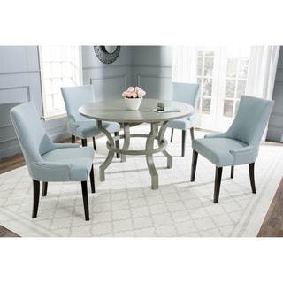 Huge Selection Safavieh Ludlow Ash Grey Round Dining Table