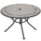 Deeco Marble Milano Fire Pit Table