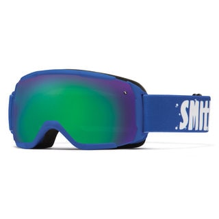 Smith Optics 2015 Grom Kid's Cobalt/Green Sol-X Goggles-Image