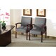 Lorell Charcoal Deluxe Guest Chair