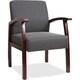Lorell Charcoal Deluxe Guest Chair