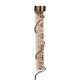 27-inch Tall Glass Rain Gauge Bronze