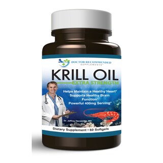 Doctor Recommended Krill Oil Softgels (60 Softgels)-Image