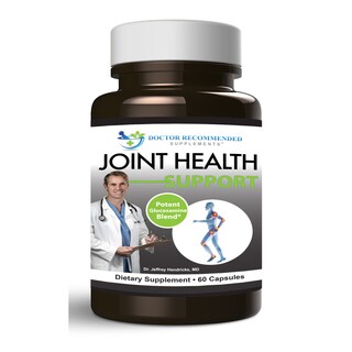 Doctor Recommended Joint Health Support with Glucosamine (60 Capsules)-Image