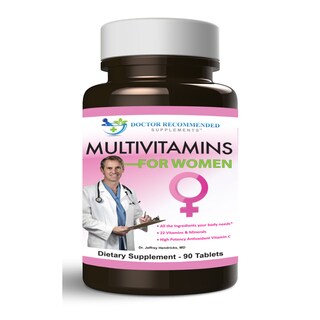 Doctor Recommended Women's Multivitamin (90 Tablets)-Image