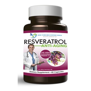 Doctor Recommended Resveratrol Anti-Aging Supplement (60 Capsules)-Image