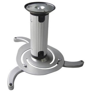 Arrowmounts Silver Full Rotation Tilting Projector Ceiling Mount