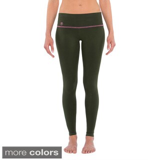 YOGiiZA Women's Organic Cotton Long Skinny Leggings-Image