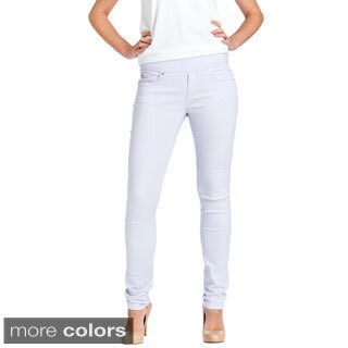 Bluberry Women's Slim Cut Colored Denim Jeans-Image