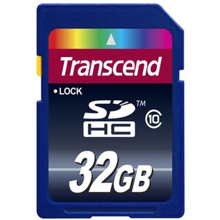 Transcend 32GB SDHC Class 10 Memory Card