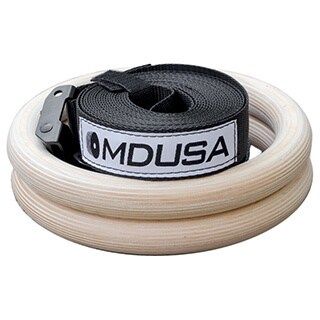 MDUSA Wood FIG 1.1-inch Gymnastic Rings (Pack of 2)-Image