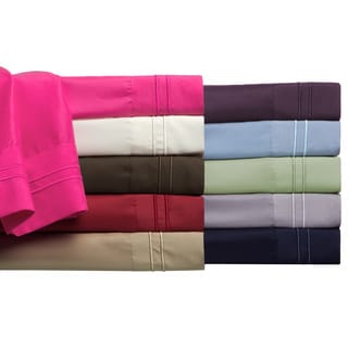 Great Prices Soft Embroidered Wrinkle-free 4-piece Sheet Set