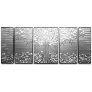 Find Cheap Price Tree of Life UnPainted' XL Metal Wall Art 24 x 55 in.