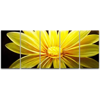 Great Prices Sunflower at Night' XL Metal Wall Art 24 x 59 in