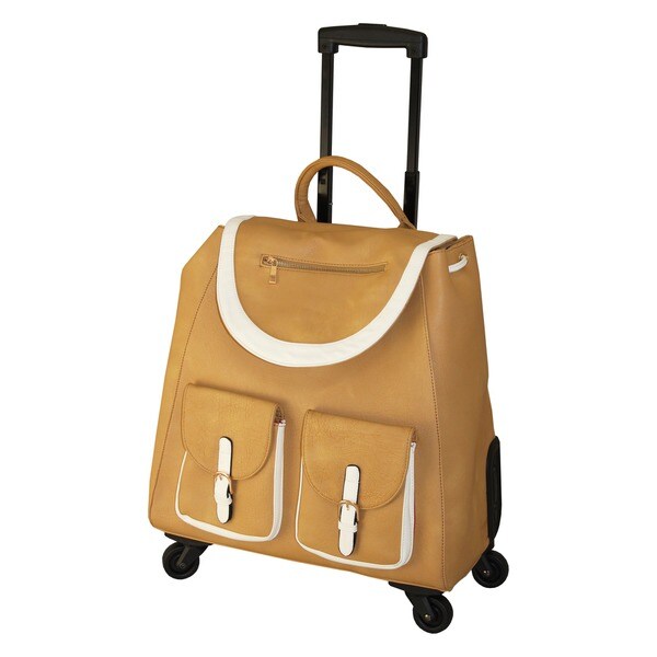 Hang Accessories Leatherette Trolley Bag Laptop/ iPad Case