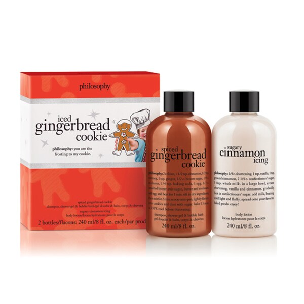 Philosophy Iced Gingerbread Cookie 2-piece Gift Set