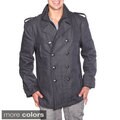 Wilda Men's Military Wool Peacoat