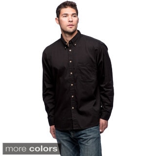 Sierra Pacific Men's Twill Cotton Long Sleeve Shirt