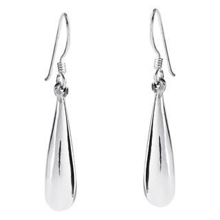 Everyday Rain Drop Sterling Silver Dangle Earrings (Thailand)
