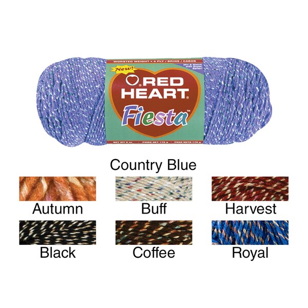 Red Heart Fiesta Yarn Overstock Shopping Big Discounts on Yarn