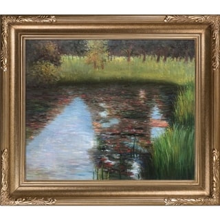 Buy Cheap Gustav Klimt The Swamp Hand Painted Framed Canvas Art