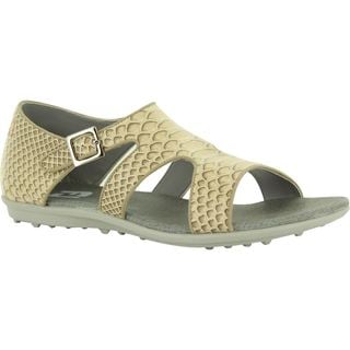 Footjoy Womens Naples Collection Beige/ Brown Golf Sandals See Price