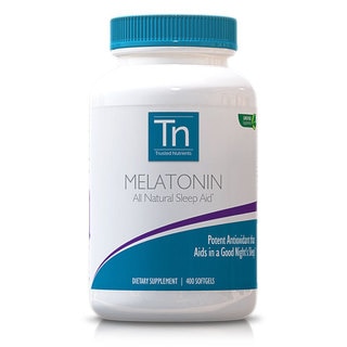 Trusted Nutrients GMO-free 5mg Melatonin (400 Softgels)-Image