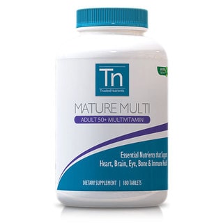 Trusted Nutrients GMO-free Mature 50+ Multivitamins (180 Count)-Image