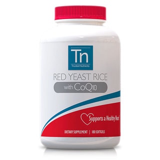 Trusted Nutrients Red Yeast Rice CoQ10 Softgels 180 Count-Image