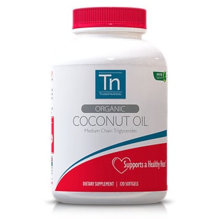 Trusted Nutrients Organic Coconut Oil Softgels 120 Count-Image