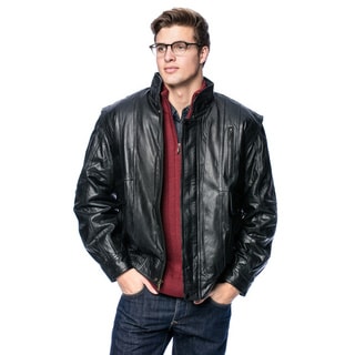 Wilda Men's Classic Leather Bomber