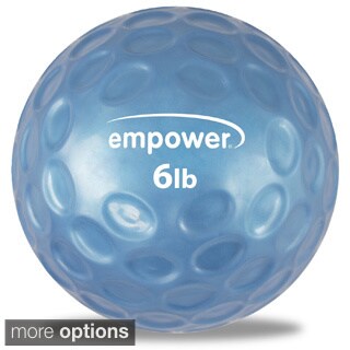 Empower Fitness Fingertip Grip Medicine Ball with DVD-Image