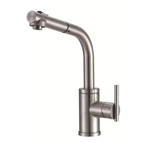 Danze Single-handle Kit Parma Pull-out Side Mount Handle Stainless Steel Faucet