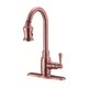 Danze Single-handle Kit Opulence Pull-down Lever Handle Antique Copper Faucet