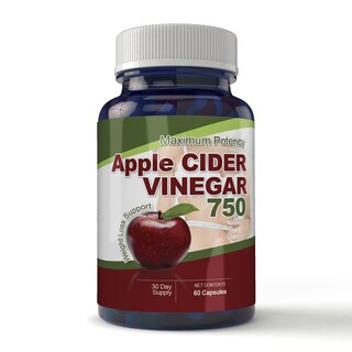 Maximum Potency Apple Cider Vinegar Capsules (60 Count)-Image