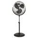 Lorell Pedestal Fan Metal Black