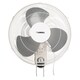 Lorell Wall Mount Fan Metal White