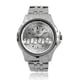 Territory Men's Round Face Quartz Link Band Watch