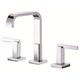 Danze Widespread Sirius Trimline Polished Chrome Faucet with Touch-down Drain