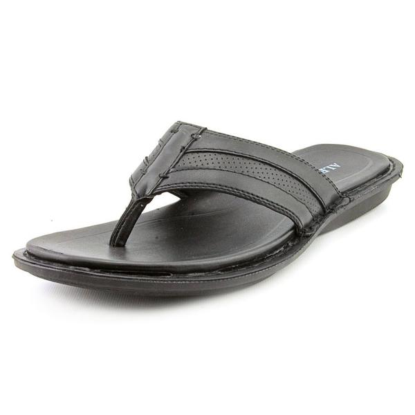 Alfani Men's 'Fiji' Faux Leather Sandals (Size 9 ) - Overstock ...