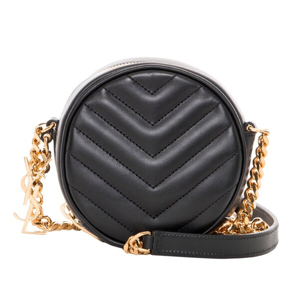 Saint Laurent Small Monogram Bubble Bag - 16778484 - Overstock.com ...