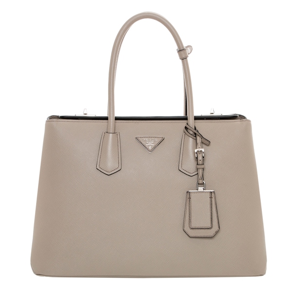 Prada Large City Calf Leather Turn-lock Satchel Bag - 16782297 ...  